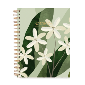 Notebook Flor Blanca