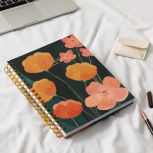 Notebook Flor Naranja - Imagen 2